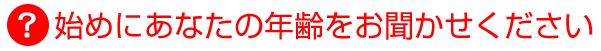 以下の質問にお答えください